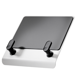Laptop Mount - Laptop Mount with adjustable retaining arms for laptops 4.5 to 38mm thick. Support a range of laptops weighing up to 20 pounds.