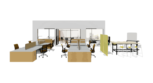 Large fitted office